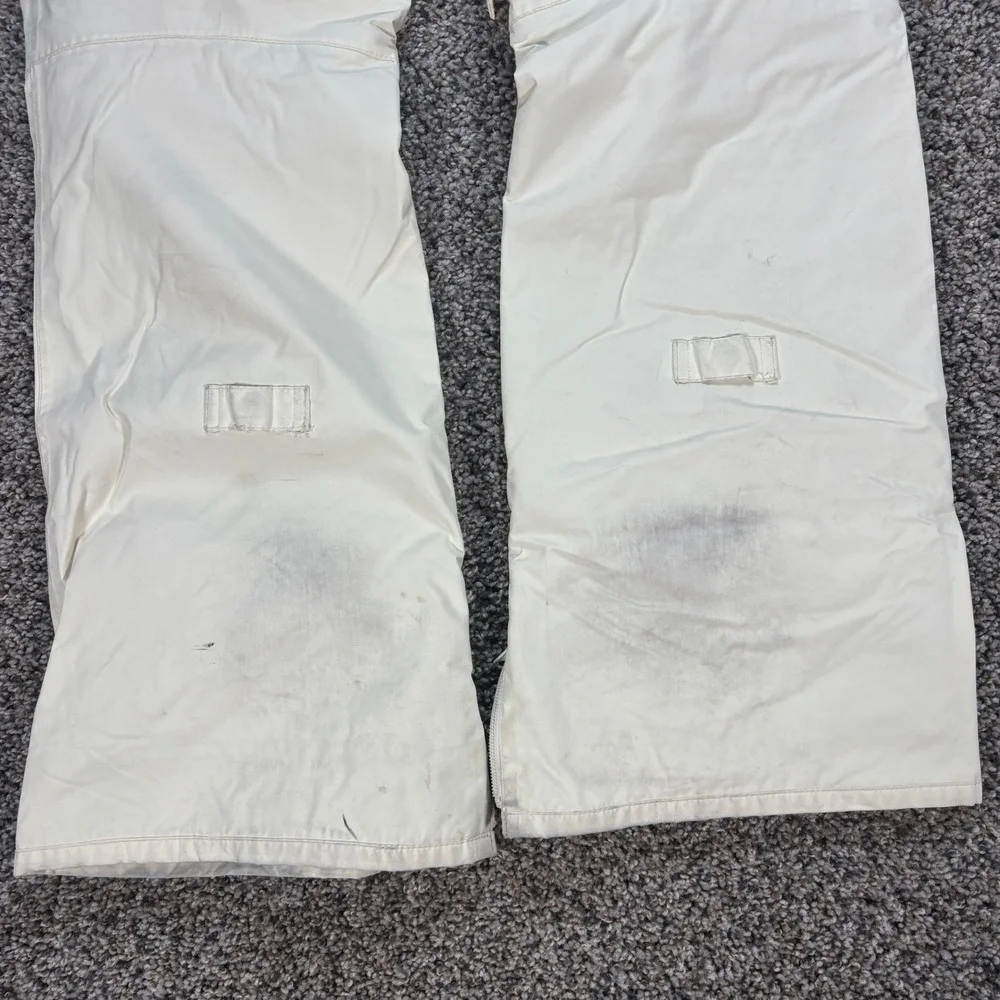 Burton Snowboard Pants Cream Off White Men's M Winter Ski Insulated Trousers